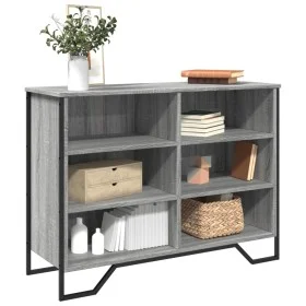 Aparador madera de ingeniería gris Sonoma 101x35,5x74,5 cm de , Aparadores - Ref: Foro24-848557, Precio: 71,84 €, Descuento: %