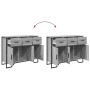 Aparador madera de ingeniería gris Sonoma 97x32,5x74,5 cm de , Aparadores - Ref: Foro24-848562, Precio: 132,23 €, Descuento: %