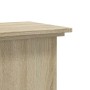 Soportes de plantas madera ingeniería roble Sonoma 33x33x60 cm de , Soportes para macetas - Ref: Foro24-852962, Precio: 39,08...