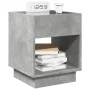 Mesita de noche con Infinity LED gris hormigón 40x40x50 cm de , Mesitas de noche - Ref: Foro24-3284080, Precio: 72,88 €, Desc...