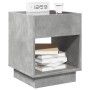 Mesita de noche con Infinity LED gris hormigón 40x40x50 cm de , Mesitas de noche - Ref: Foro24-3284080, Precio: 74,08 €, Desc...