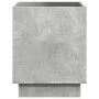 Mesita de noche con Infinity LED gris hormigón 40x40x50 cm de , Mesitas de noche - Ref: Foro24-3284080, Precio: 72,88 €, Desc...