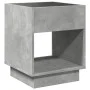Mesita de noche con Infinity LED gris hormigón 40x40x50 cm de , Mesitas de noche - Ref: Foro24-3284080, Precio: 72,88 €, Desc...