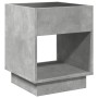 Mesita de noche con Infinity LED gris hormigón 40x40x50 cm de , Mesitas de noche - Ref: Foro24-3284080, Precio: 74,08 €, Desc...