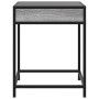 Mesa de centro con Infinity LED gris Sonoma 40x40x51 cm de , Mesitas de noche - Ref: Foro24-3284094, Precio: 55,04 €, Descuen...