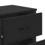 Cómoda madera de ingeniería negro 91x35,5x74,5 cm by , Drawers - Ref: Foro24-3295302, Price: 159,38 €, Discount: %