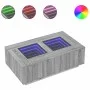 Mesa de centro con Infinity LED gris Sonoma 116x69x40 cm de , Mesas de centro - Ref: Foro24-3284061, Precio: 220,06 €, Descue...