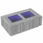 Mesa de centro con Infinity LED gris Sonoma 116x69x40 cm de , Mesas de centro - Ref: Foro24-3284061, Precio: 220,06 €, Descue...