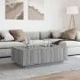 Mesa de centro con Infinity LED gris Sonoma 116x69x40 cm de , Mesas de centro - Ref: Foro24-3284061, Precio: 220,06 €, Descue...