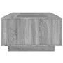 Mesa de centro con Infinity LED gris Sonoma 116x69x40 cm de , Mesas de centro - Ref: Foro24-3284061, Precio: 220,06 €, Descue...