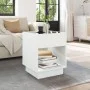 Mesa de centro con Infinity LED blanco 40x40x50 cm de , Mesas de centro - Ref: Foro24-847644, Precio: 59,68 €, Descuento: %