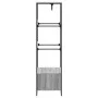 Armario de madera de ingeniería gris Sonoma 90x50x180 cm de , Organizadores de vestidores y perchas de barra - Ref: Foro24-84...