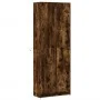 Aparador con LED madera ingeniería roble ahumado 74x32,5x200 cm by , Sideboards - Ref: Foro24-3307895, Price: 181,77 €, Disco...