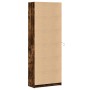 Aparador con LED madera ingeniería roble ahumado 74x32,5x200 cm de , Aparadores - Ref: Foro24-3307895, Precio: 184,61 €, Desc...