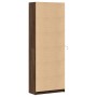 Aparador con LED madera ingeniería marrón roble 74x32,5x200 cm de , Aparadores - Ref: Foro24-3307897, Precio: 167,54 €, Descu...