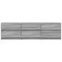 Mueble de TV con LED madera ingeniería gris Sonoma 180x34x50 cm de , Muebles TV - Ref: Foro24-3307931, Precio: 176,82 €, Desc...