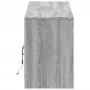 Mueble de TV con LED madera ingeniería gris Sonoma 180x34x50 cm de , Muebles TV - Ref: Foro24-3307931, Precio: 176,82 €, Desc...