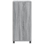 Armario con ruedas madera de ingeniería gris Sonoma 55x40x91 cm de , Aparadores - Ref: Foro24-853187, Precio: 66,32 €, Descue...