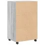 Rollschrank aus grauem Sonoma-Ingenieurholz 55x40x91 cm von , Sideboards - Ref: Foro24-853187, Preis: 65,32 €, Rabatt: %