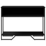 Mesa consola madera de ingeniería negra 100x35x74,5 cm de , Mesas auxiliares - Ref: Foro24-848529, Precio: 53,78 €, Descuento: %