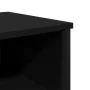 Mesa consola madera de ingeniería negra 100x35x74,5 cm by , Side tables - Ref: Foro24-848529, Price: 53,12 €, Discount: %