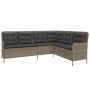 Set de sofás de jardín con cojines 2 pzas ratán sintético gris de , Conjuntos de jardín - Ref: Foro24-3262084, Precio: 544,56...