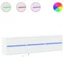 Mueble de TV de pared con LED blanco 180x31x45 cm de , Muebles TV - Ref: Foro24-3307933, Precio: 145,48 €, Descuento: %