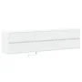 Mueble de TV de pared con LED blanco 180x31x45 cm de , Muebles TV - Ref: Foro24-3307933, Precio: 145,48 €, Descuento: %