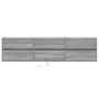 Mueble de TV de pared con LED gris Sonoma 180x31x45 cm de , Muebles TV - Ref: Foro24-3307938, Precio: 161,38 €, Descuento: %