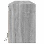 Mueble de TV de pared con LED gris Sonoma 180x31x45 cm de , Muebles TV - Ref: Foro24-3307938, Precio: 161,38 €, Descuento: %