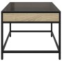 Mesa de centro con Infinity LED roble Sonoma 50x50x41 cm de , Mesas de centro - Ref: Foro24-847678, Precio: 67,82 €, Descuent...