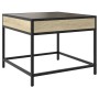 Mesa de centro con Infinity LED roble Sonoma 50x50x41 cm de , Mesas de centro - Ref: Foro24-847678, Precio: 67,82 €, Descuent...