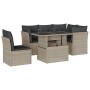 Set de sofás de jardín 6 pzas y cojines ratán sintético gris de , Conjuntos de jardín - Ref: Foro24-3266592, Precio: 458,87 €...