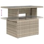 Set de sofás de jardín 7 pzas con cojines ratán PE gris claro de , Conjuntos de jardín - Ref: Foro24-3267292, Precio: 536,26 ...