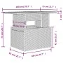Set de sofás de jardín 7 pzas con cojines ratán PE gris claro by , Garden sets - Ref: Foro24-3267292, Price: 536,85 €, Discou...