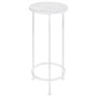 Set de soportes para plantas estilo vintage 3 uds metal blanco en Soportes para macetas | Comprar online en Foru.es