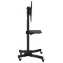 Soporte TV con ruedas pantalla 32-70'' Max VESA 600x400mm 50kg de , Soportes para monitores y televisor - Ref: Foro24-379577,...