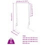 Soporte TV con ruedas pantalla 37-75'' Max VESA 600x400 mm 45kg de , Soportes para monitores y televisor - Ref: Foro24-379580...
