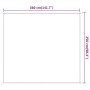 Toldo vertical blanco 250x360 cm tela oxford de vidaXL, Sombrillas - Ref: Foro24-148186, Precio: 38,22 €, Descuento: %
