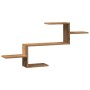 Estante de pared madera ingeniería roble artisian 104x15x49 cm de , Estantes y estanterías - Ref: Foro24-853208, Precio: 26,1...