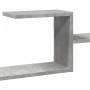 Estante de pared madera ingeniería gris hormigón 104x15x49 cm de , Estantes y estanterías - Ref: Foro24-853203, Precio: 29,67...