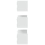 Estantes de pared 2 uds madera ingeniería blanca 58x18x18 cm de , Estantes y estanterías - Ref: Foro24-853281, Precio: 28,83 ...