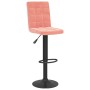 Taburetes de cocina 2 unidades terciopelo rosa de , Taburetes de cocina - Ref: Foro24-335768, Precio: 115,14 €, Descuento: %