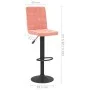 Taburetes de cocina 2 unidades terciopelo rosa de , Taburetes de cocina - Ref: Foro24-335768, Precio: 113,45 €, Descuento: %