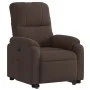 Sillón eléctrico reclinable elevable tela microfibra marrón de , Sillones - Ref: Foro24-3204942, Precio: 375,93 €, Descuento: %