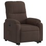 Sillón eléctrico reclinable elevable tela microfibra marrón de , Sillones - Ref: Foro24-3204942, Precio: 348,38 €, Descuento: %