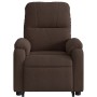 Sillón reclinable elevable tela de microfibra marrón de , Sillones - Ref: Foro24-3204928, Precio: 307,27 €, Descuento: %