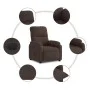 Sillón reclinable eléctrico tela de microfibra marrón de , Sillones - Ref: Foro24-3204914, Precio: 293,79 €, Descuento: %