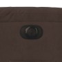 Sillón reclinable eléctrico tela de microfibra marrón de , Sillones - Ref: Foro24-3204914, Precio: 286,90 €, Descuento: %