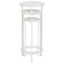Set de soportes para plantas estilo vintage 3 uds metal blanco en Soportes para macetas | Comprar online en Foru.es